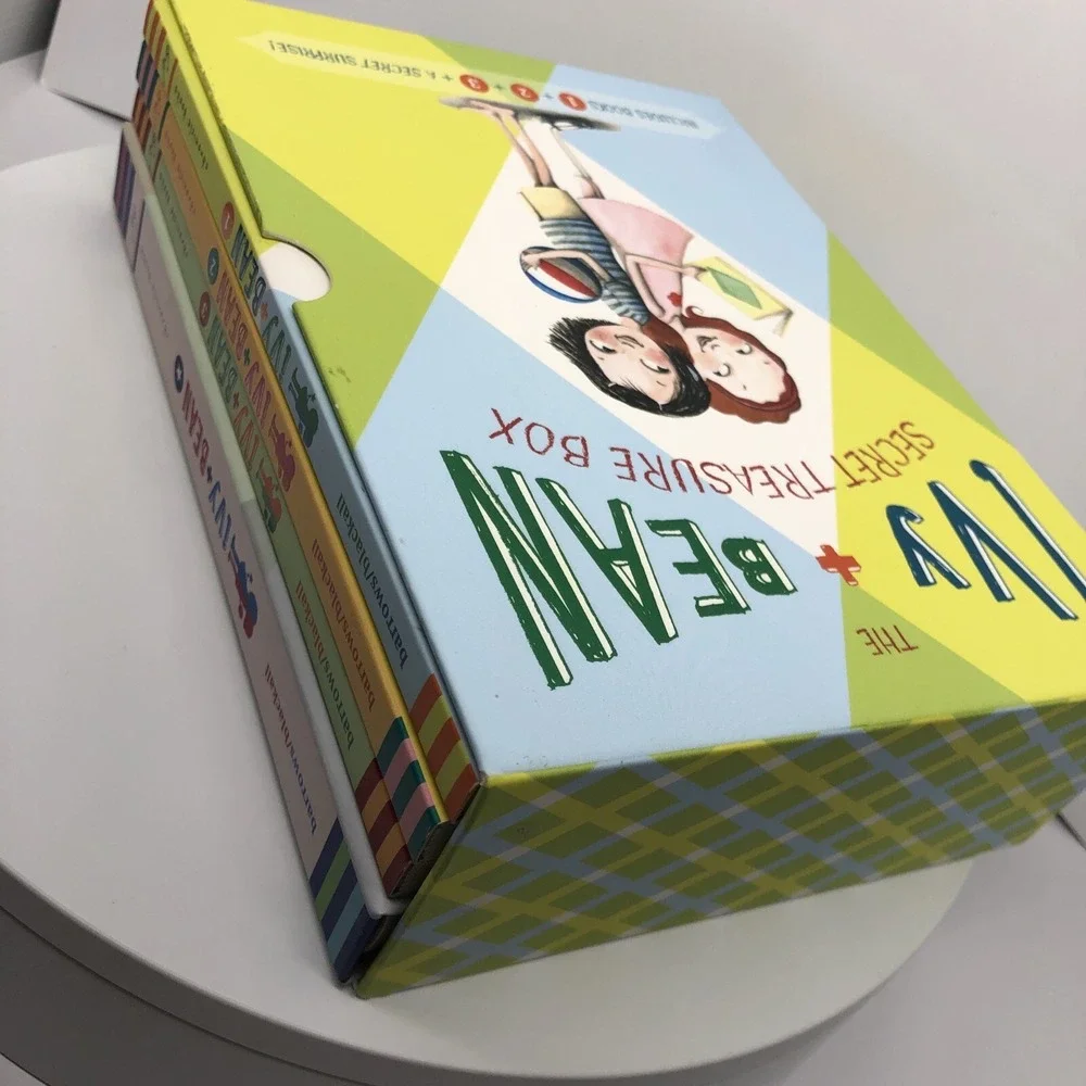 Ivy & Bean 1-3 Book Set + Secret Box & Journal Annie Barrows Like‎ New Books